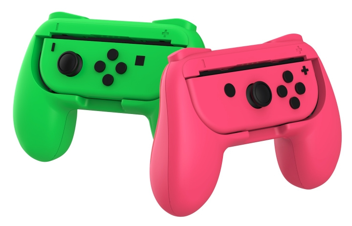 SuBsonic Duo Control Grip Colorz - Pink & Green (Switch / Switch Lite / Switch Oled) in the group HOME ELECTRONICS / Game consoles & Accessories / Nintendo Switch / Accessories at TP E-commerce Nordic AB (D15502)