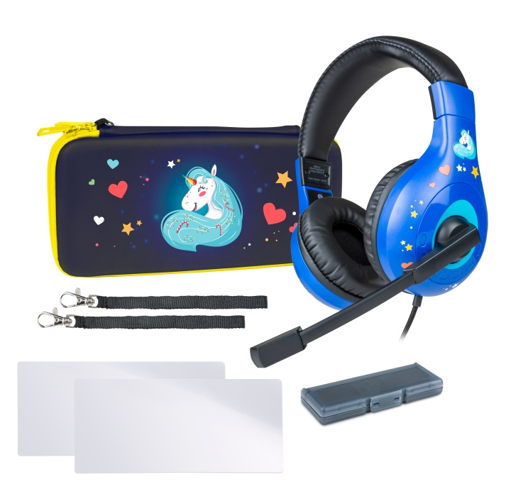 NACON Essential Pack Switch Unicorn in the group HOME ELECTRONICS / Game consoles & Accessories / Nintendo Switch / Accessories at TP E-commerce Nordic AB (D15515)