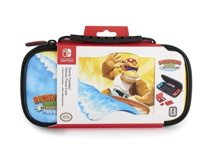 Nintendo Game Traveler Deluxe Travel Case - Donkey Kong in the group HOME ELECTRONICS / Game consoles & Accessories / Nintendo Switch / Accessories at TP E-commerce Nordic AB (D15516)
