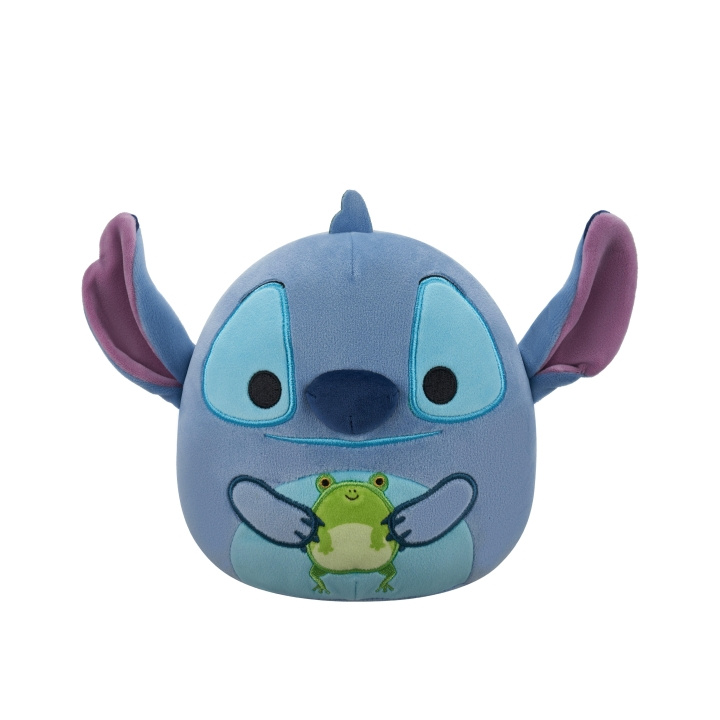 Squishmallows 20 cm Plush Disney Stitch - Stitch holding frog in the group TOYS, KIDS & BABY PRODUCTS / Baby toys / stuffed animals at TP E-commerce Nordic AB (D15528)