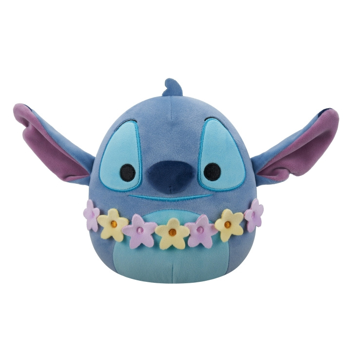 Squishmallows 20 cm Plush Disney Stitch - Stitch wearing lei in the group TOYS, KIDS & BABY PRODUCTS / Baby toys / stuffed animals at TP E-commerce Nordic AB (D15529)