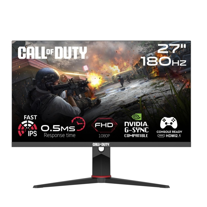 Twisted Minds CALL OF DUTY - 27 FHD - 180HZ - BLACK in the group COMPUTERS & PERIPHERALS / Computer monitor / Computer monitors at TP E-commerce Nordic AB (D15540)
