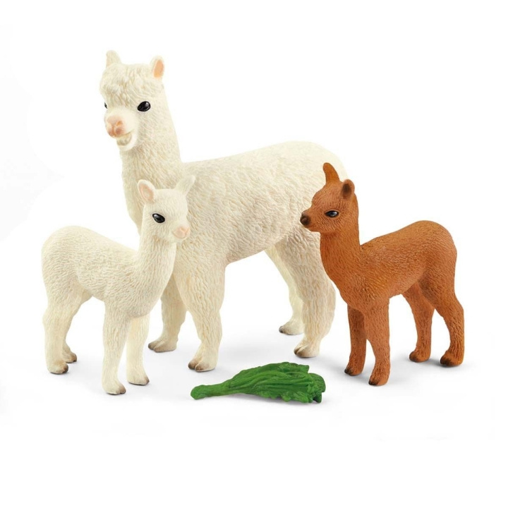 Schleich Wild Life - Alpaca Set (42544) in the group TOYS, KIDS & BABY PRODUCTS / Toys / Figures, Miniatures & accessories at TP E-commerce Nordic AB (D15542)