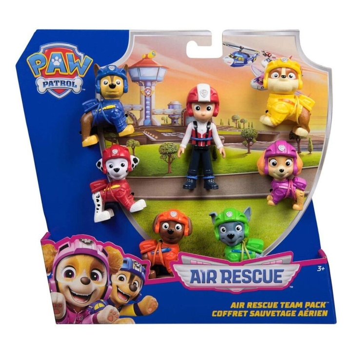 Paw Patrol Air Rescue 7 Figure Pack - (6071499) in the group TOYS, KIDS & BABY PRODUCTS / Toys / Figures, Miniatures & accessories at TP E-commerce Nordic AB (D15556)