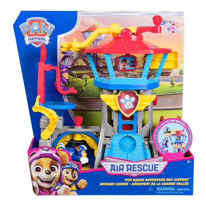 Paw Patrol Air Rescue Pup Squad Airport Playset - (6071249) in the group TOYS, KIDS & BABY PRODUCTS / Toys / Play set at TP E-commerce Nordic AB (D15557)
