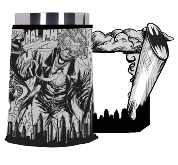 Nemesis Now DC Comic Strip Batman Tankard in the group Sport, leisure & Hobby / Fun stuff / Collector\'s items at TP E-commerce Nordic AB (D15573)