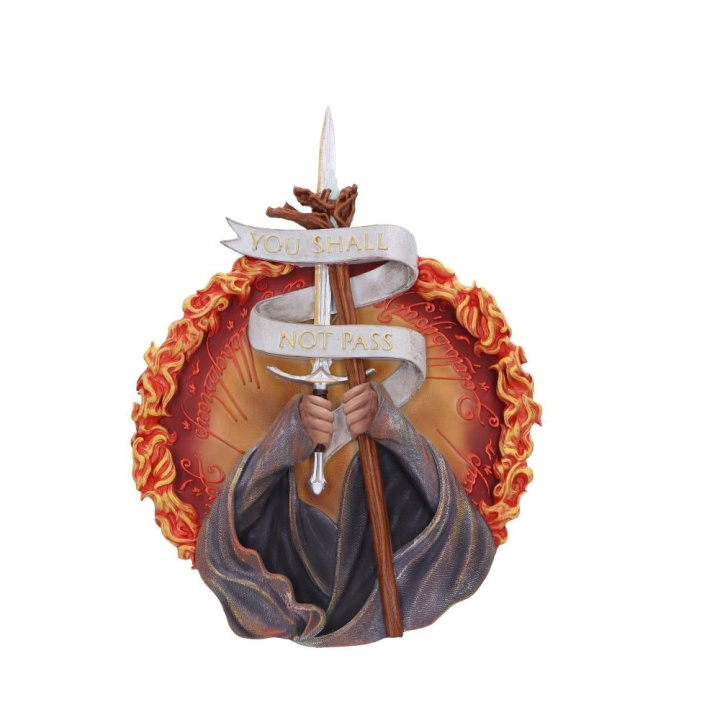 Nemesis Now Lord of the Rings You Shall Not Pass Wall Plaque in the group Sport, leisure & Hobby / Fun stuff / Collector\'s items at TP E-commerce Nordic AB (D15574)