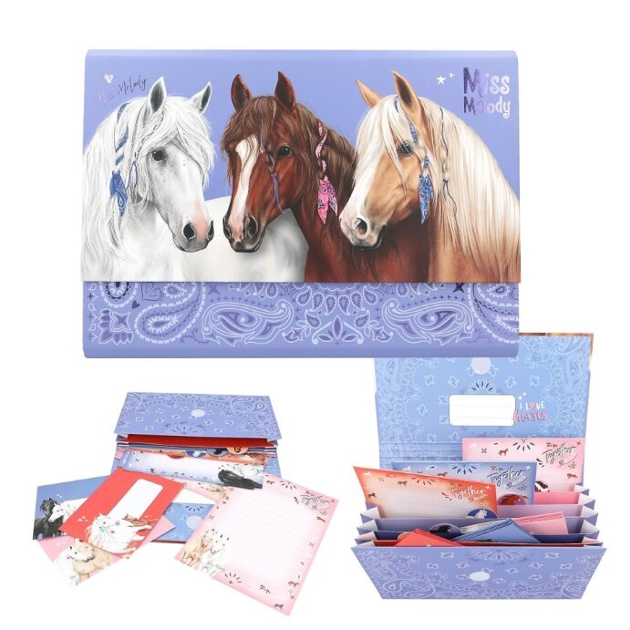 Miss Melody letterset with register BANDANA ( 0412934 ) in the group TOYS, KIDS & BABY PRODUCTS / Toys / Crafts at TP E-commerce Nordic AB (D15591)