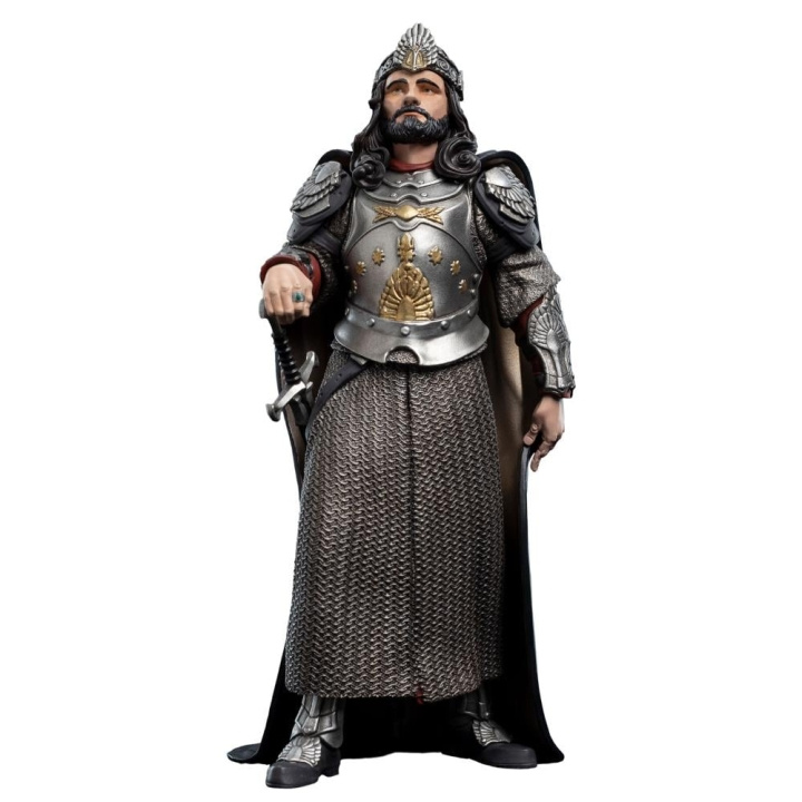 Weta Workshop Lord of the Rings Trilogy - King Aragorn Figure Mini Epics in the group Sport, leisure & Hobby / Fun stuff / Collector\'s items at TP E-commerce Nordic AB (D15592)