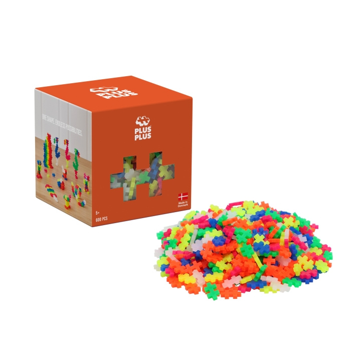 Plus Plus Mini Neon 600 pcs - (3311) in the group TOYS, KIDS & BABY PRODUCTS / Toys / Building toys / Toy blocks at TP E-commerce Nordic AB (D15604)