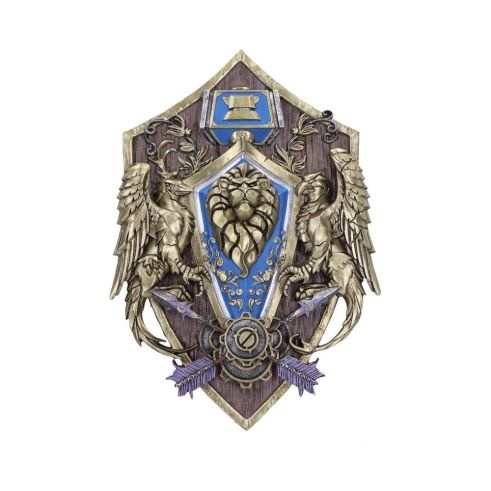 Nemesis Now World of Warcraft Alliance Wall Plaque Height 30cm in the group Sport, leisure & Hobby / Fun stuff / Collector\'s items at TP E-commerce Nordic AB (D15615)