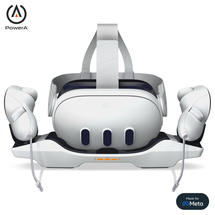 PowerA Charging Station (Meta Quest) in the group COMPUTERS & PERIPHERALS / GAMING / Gaming accessories at TP E-commerce Nordic AB (D15630)