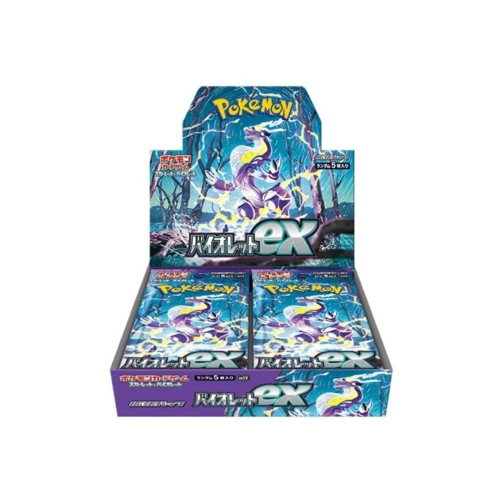 Pokémon Violet EX Booster Box (JP) in the group TOYS, KIDS & BABY PRODUCTS / Games / Card games at TP E-commerce Nordic AB (D15631)
