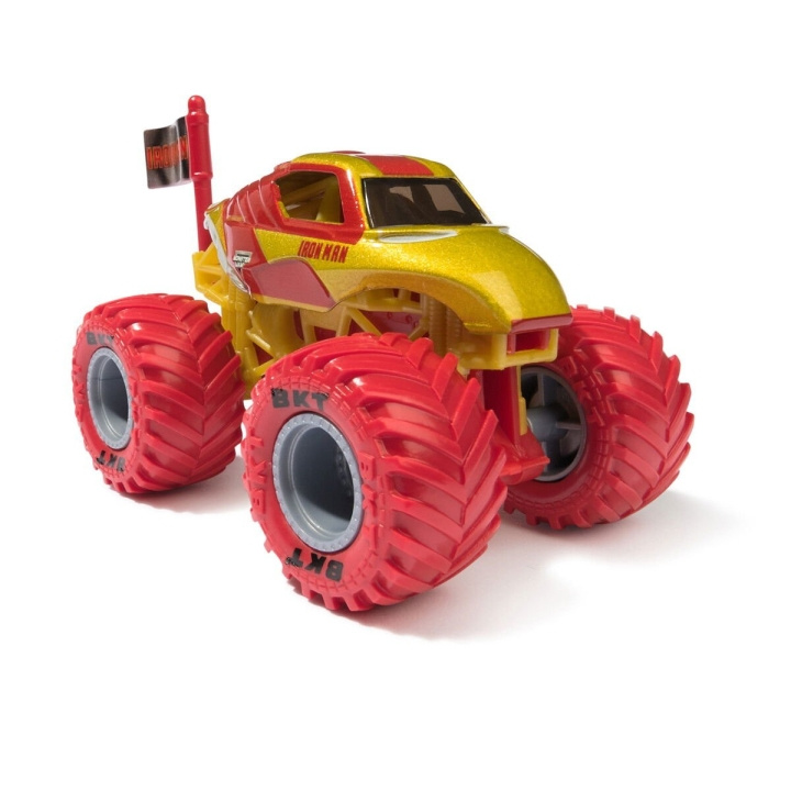 Monster Jam 1:64 Marvel Single Packs - Iron Man in the group TOYS, KIDS & BABY PRODUCTS / Toys / Toy cars at TP E-commerce Nordic AB (D15642)