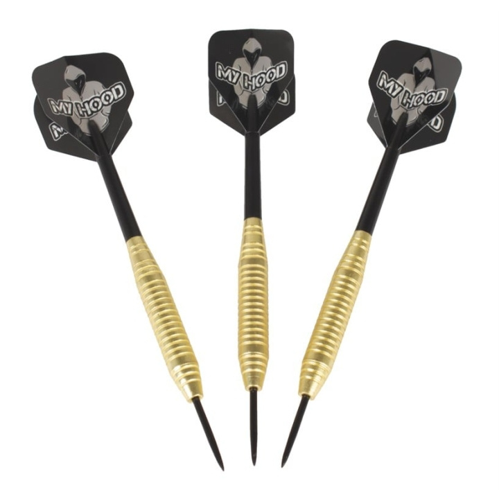 My Hood Darts in Brass 23 gr. (702051) in the group TOYS, KIDS & BABY PRODUCTS / Games / Outdoor games at TP E-commerce Nordic AB (D15645)