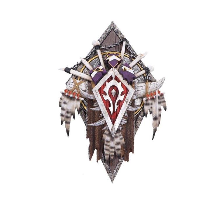 Nemesis Now World of Warcraft Horde Wall Plaque Height 30cm in the group Sport, leisure & Hobby / Fun stuff / Collector\'s items at TP E-commerce Nordic AB (D15676)