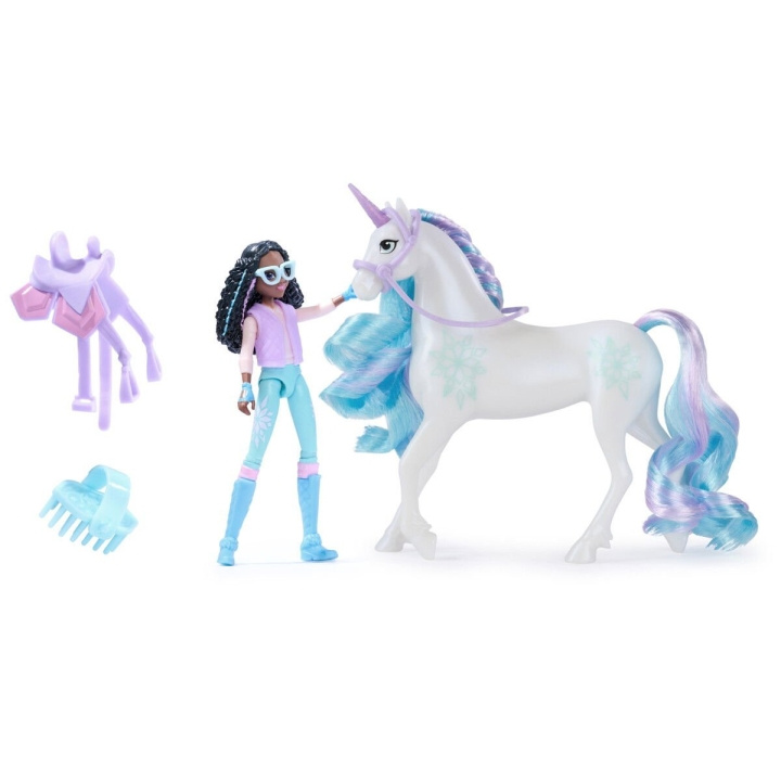 Unicorn Academy Doll & Unicorn - Layla & Glacier (6066849) in the group TOYS, KIDS & BABY PRODUCTS / Toys / Docks & Accessories at TP E-commerce Nordic AB (D15696)
