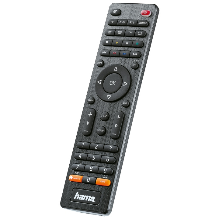 Hama Remote Control Universal 4in1 in the group HOME ELECTRONICS / Audio & Picture / TV & Accessories / Remote controls at TP E-commerce Nordic AB (D15807)