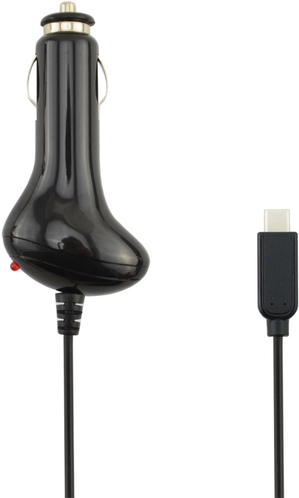 Wave car charger, Type-C, 5V/3A in the group SMARTPHONE & TABLETS / Chargers & Cables / Car chargers / Car chargers Type-C at TP E-commerce Nordic AB (D15855)