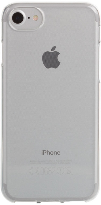 Wave silicone cover for iPhone 6 / 6s / 7 / 8 / SE, transparent in the group SMARTPHONE & TABLETS / Phone cases / Apple / iPhone 8 / Screen protectors at TP E-commerce Nordic AB (D15857)