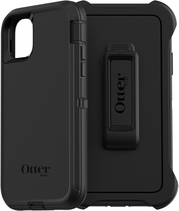 Otterbox Defender protective case, Apple iPhone 11, black in the group SMARTPHONE & TABLETS / Phone cases / Apple / iPhone 11 at TP E-commerce Nordic AB (D15899)