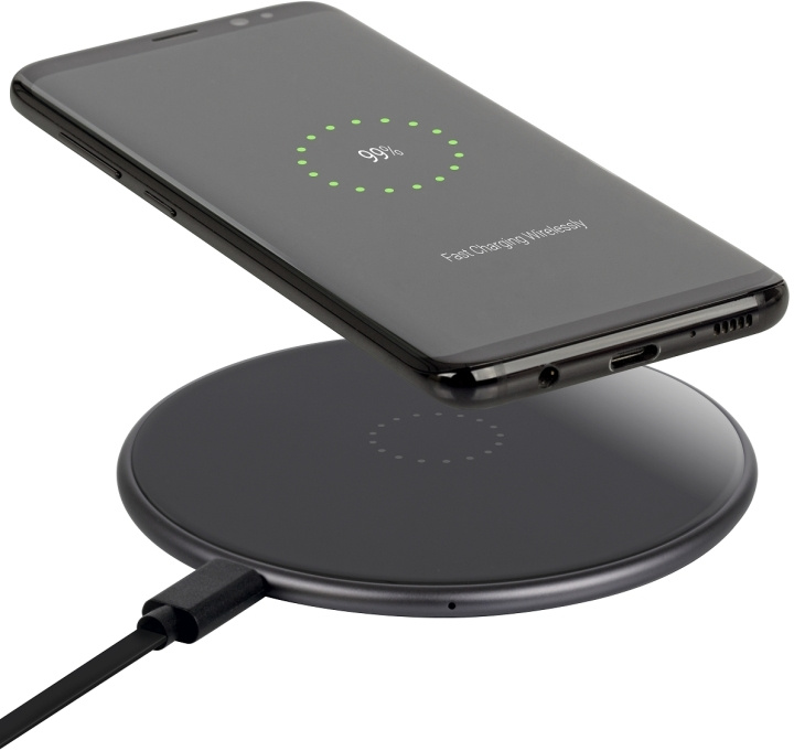 Wave QiPad wireless charging pad in the group SMARTPHONE & TABLETS / Chargers & Cables / Wireless Qi chargers at TP E-commerce Nordic AB (D15901)