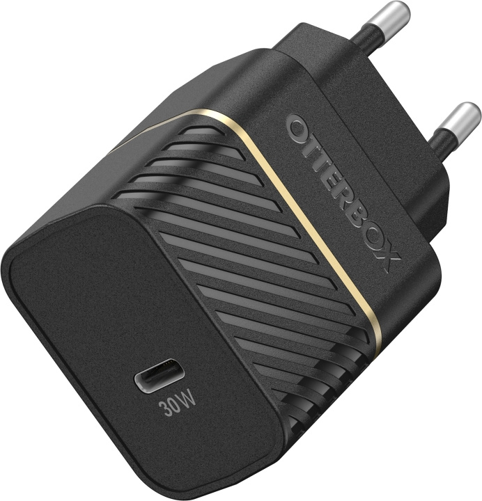 Otterbox 30W fast charger, USB-C, black in the group SMARTPHONE & TABLETS / Chargers & Cables / Wall charger / Wall charger USB-C at TP E-commerce Nordic AB (D15959)