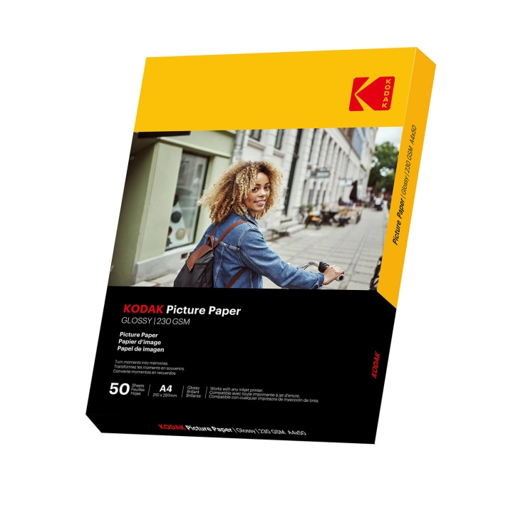Kodak 21x29,7cm Glossy Photo Paper 230g/m² 50 Sheets in the group HOME ELECTRONICS / Photo & Video / Photo equipment / Other at TP E-commerce Nordic AB (D16444)