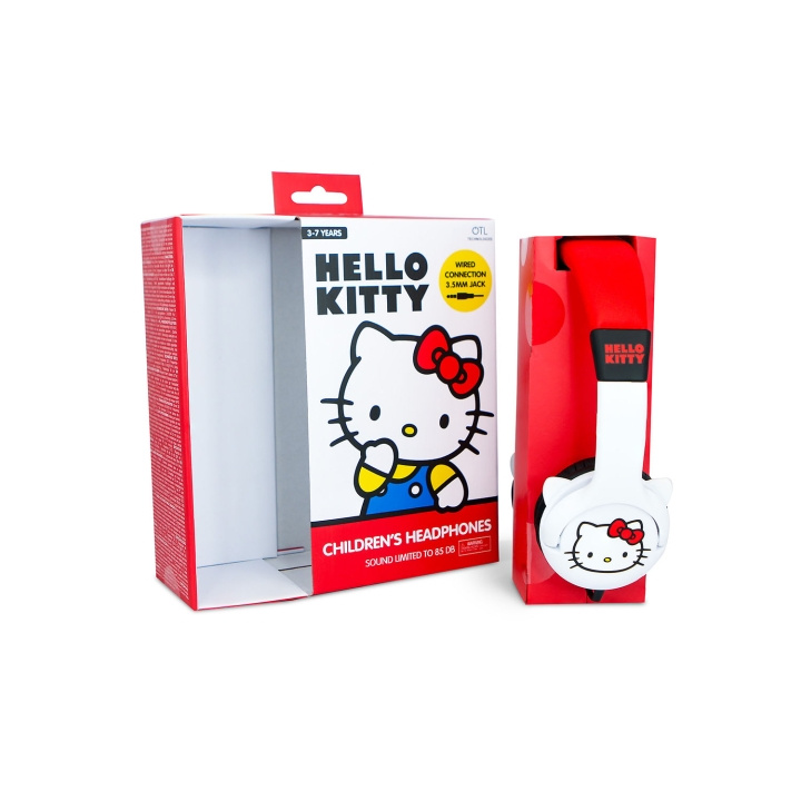 HELLO KITTY Headphone Hello Kitty On-Ear 85db Wired With Ears in the group HOME ELECTRONICS / Audio & Picture / Headphones & Accessories / Headphones at TP E-commerce Nordic AB (D16446)