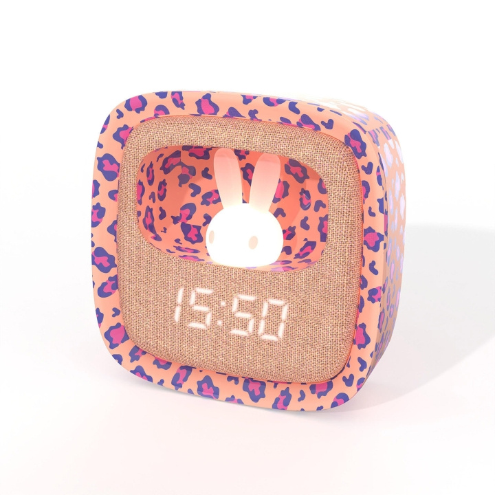 Mobility On Board Alarm Clock with Light Billy Clock Leopard Rose in the group HOME, HOUSEHOLD & GARDEN / Watches & Counters / Alarmclocks at TP E-commerce Nordic AB (D16452)