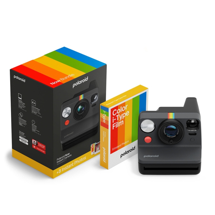 Polaroid Camera Now Generation 3 E-Box Instant Black in the group HOME ELECTRONICS / Photo & Video / Cameras at TP E-commerce Nordic AB (D16466)