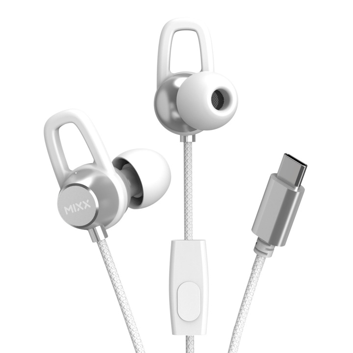 MIXX Headphone Soundport USB-C In-Ear Wired White in the group HOME ELECTRONICS / Audio & Picture / Headphones & Accessories / Headphones at TP E-commerce Nordic AB (D16473)