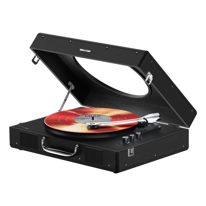 MIXX Vinyl Record Player Revival 65 Stereo Black in the group HOME ELECTRONICS / Audio & Picture / Home cinema, Hifi & Portable / Compact stereo & Record players at TP E-commerce Nordic AB (D16478)