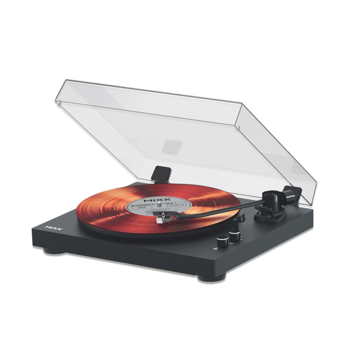 MIXX Vinyl Record Player Analog 5 Stereo Black in the group HOME ELECTRONICS / Audio & Picture / Home cinema, Hifi & Portable / Compact stereo & Record players at TP E-commerce Nordic AB (D16481)