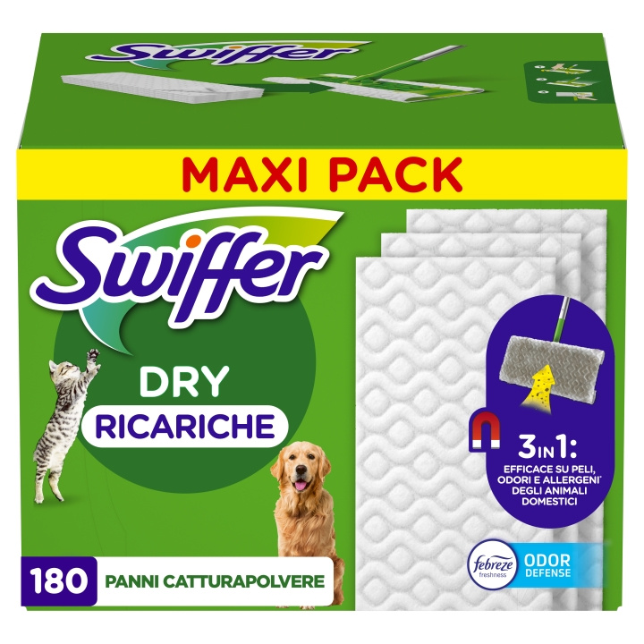 Swiffer Torra Rengöringsdukar för golv 30st Husdjur in the group HOME, HOUSEHOLD & GARDEN / Cleaning products / Other cleaning accessories at TP E-commerce Nordic AB (D16503)