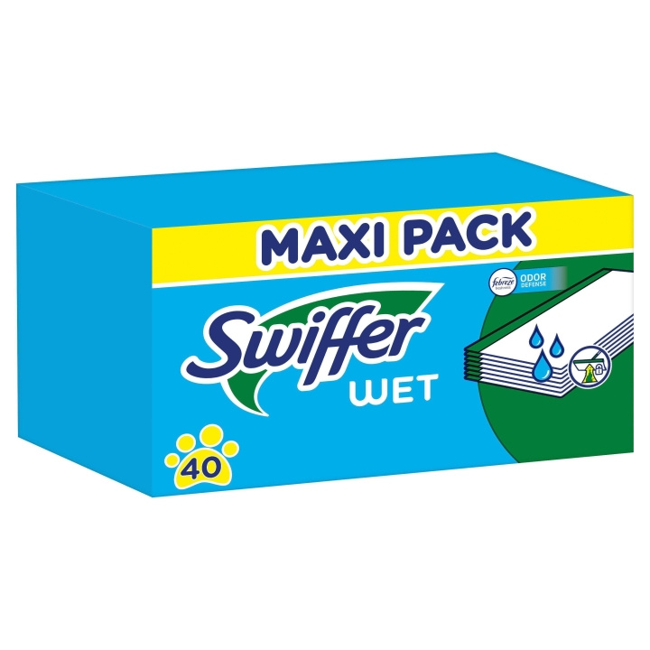 Swiffer Fuktiga rengöringsdukar för golv 40st Husdjur in the group HOME, HOUSEHOLD & GARDEN / Cleaning products / Other cleaning accessories at TP E-commerce Nordic AB (D16505)