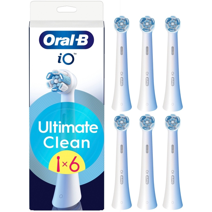 Oral B Borsthuvud iO Ultimate Clean 6st in the group BEAUTY & HEALTH / Oral care / Accessories for electric toothbrushes at TP E-commerce Nordic AB (D16512)