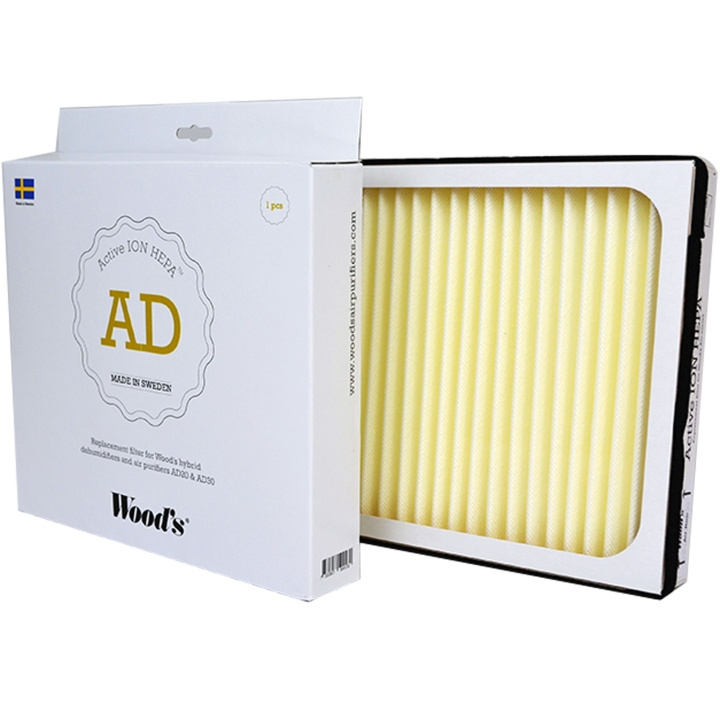 Wood\'s Hepa filter Ion Active AD20/ AD30 in the group HOME, HOUSEHOLD & GARDEN / Fans & Climate products / Dehumidifiers at TP E-commerce Nordic AB (D16528)