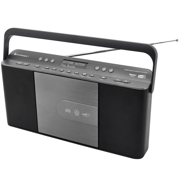 Soundmaster Bärbar radio med snabbval och CD-spelare in the group HOME ELECTRONICS / Audio & Picture / Home cinema, Hifi & Portable / Radio & Alarm clocks / Radio at TP E-commerce Nordic AB (D16542)