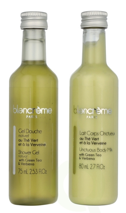 Blancreme Shower Gel + Creamy Body Milk Duo 160 ml 2x80ml - Green Tea & Verbena in the group BEAUTY & HEALTH / Skin care / Body health / Bath & Shower gels at TP E-commerce Nordic AB (D16561)