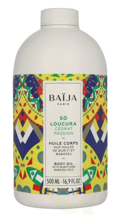 Baija Paris Baija So Loucura Body Oil Citron Passion Fruit 500 ml in the group BEAUTY & HEALTH / Skin care / Body health / Body oil at TP E-commerce Nordic AB (D16577)