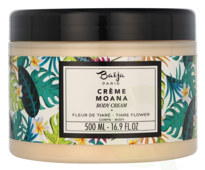 Baija Paris Baija Moana Body Cream Tiara Flower 500 ml in the group BEAUTY & HEALTH / Skin care / Body health / Body lotion at TP E-commerce Nordic AB (D16578)