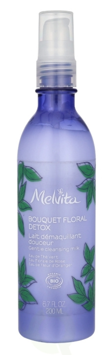 Melvita Bouquet Floral Detox Gentle Cleansing Milk 200 ml in the group BEAUTY & HEALTH / Skin care / Face / Cleaning at TP E-commerce Nordic AB (D16621)