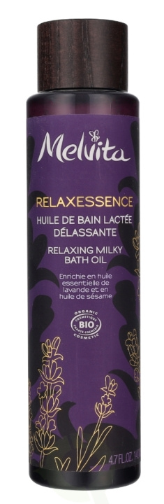 Melvita Relaxessence Relaxing Milky Bath Oil 140 ml in the group BEAUTY & HEALTH / Skin care / Body health / Bath & Shower gels at TP E-commerce Nordic AB (D16630)