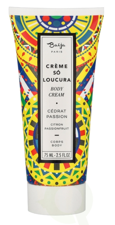 Baija Paris Baija So Loucura Body Cream Citron Passion Fruit 75 ml in the group BEAUTY & HEALTH / Skin care / Body health / Body lotion at TP E-commerce Nordic AB (D16655)