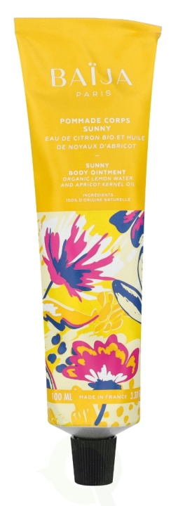 Baija Paris Baija Body Ointment Sunny - Organic Lemon Water And Apricot Kernel Oil 100 ml in the group BEAUTY & HEALTH / Skin care / Body health / Body lotion at TP E-commerce Nordic AB (D16656)