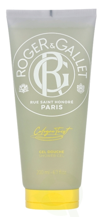 Roger & Gallet Cologne Twist Shower Gel 200 ml in the group BEAUTY & HEALTH / Hair & Styling / Shaving & Trimming / Razors & Accessories at TP E-commerce Nordic AB (D16679)