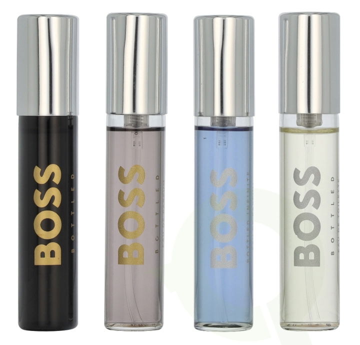 Hugo Boss Miniatures Set 40 ml 4x10ml - Boss Bottled Edt 10ml/Infinite Edp 10ml/EDP 10ml/Parfum 10ml in the group BEAUTY & HEALTH / Fragrance & Perfume / Perfumes / Perfume for her at TP E-commerce Nordic AB (D16692)