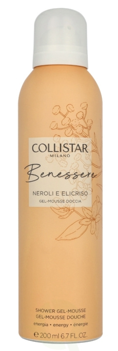 Collistar Benessere Neroli And Helichrysum Shower Gel-Mousse 200 ml in the group BEAUTY & HEALTH / Skin care / Body health / Bath & Shower gels at TP E-commerce Nordic AB (D16730)