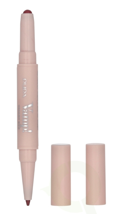 Pupa Milano Pupa Vamp! Creamy Duo Lip Pencil 1 g #008 Vintage Rose / Lipstick 0,8g / Pencil 0,2g in the group BEAUTY & HEALTH / Makeup / Lips / Lip liner at TP E-commerce Nordic AB (D16736)